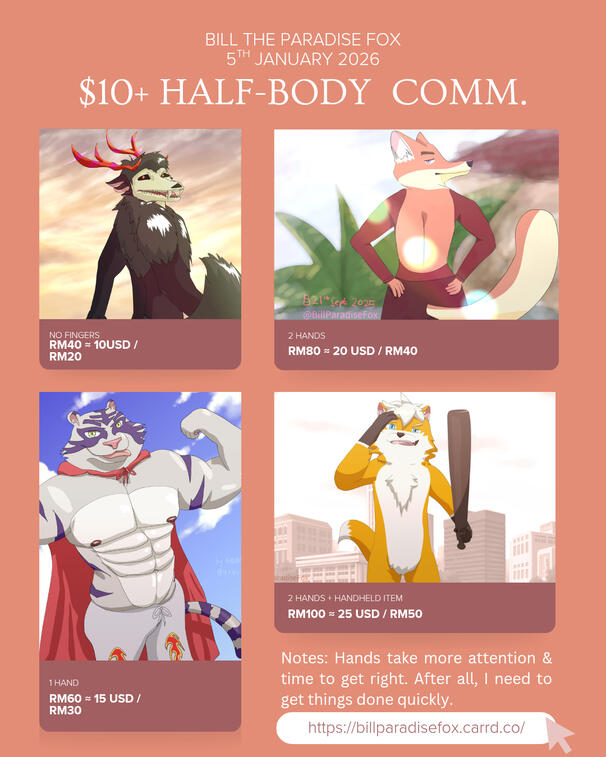 BPF Half-body Commission